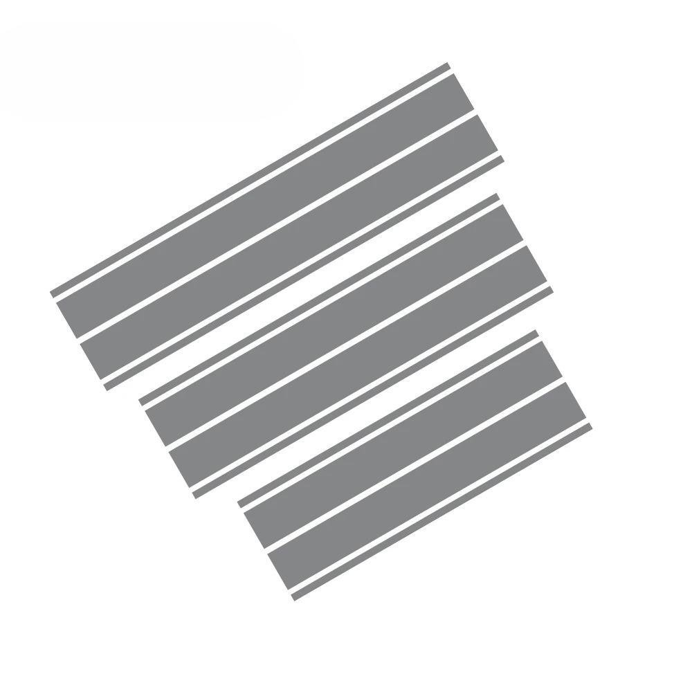 Auto Motorhaube Dach Heckklappe Kit Streifen Aufkleber Für Dodge Challenger SXT RT Rally Racing Stil Vinyl Aufkleber Auto Tuning Zubehör