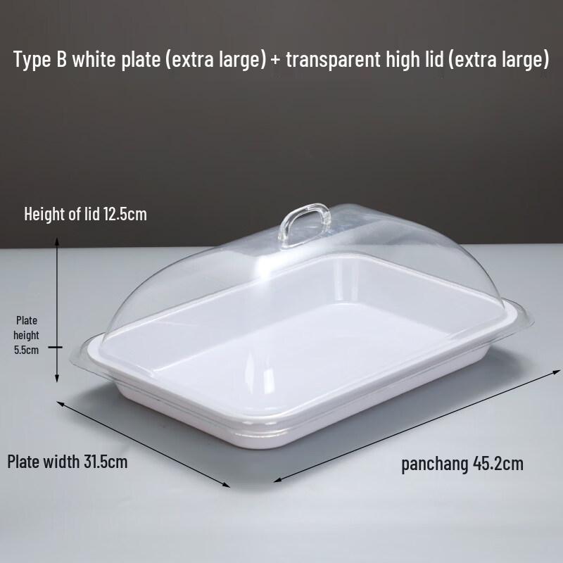 Jingbaodi Commercial Melamine Display Tray with Lid