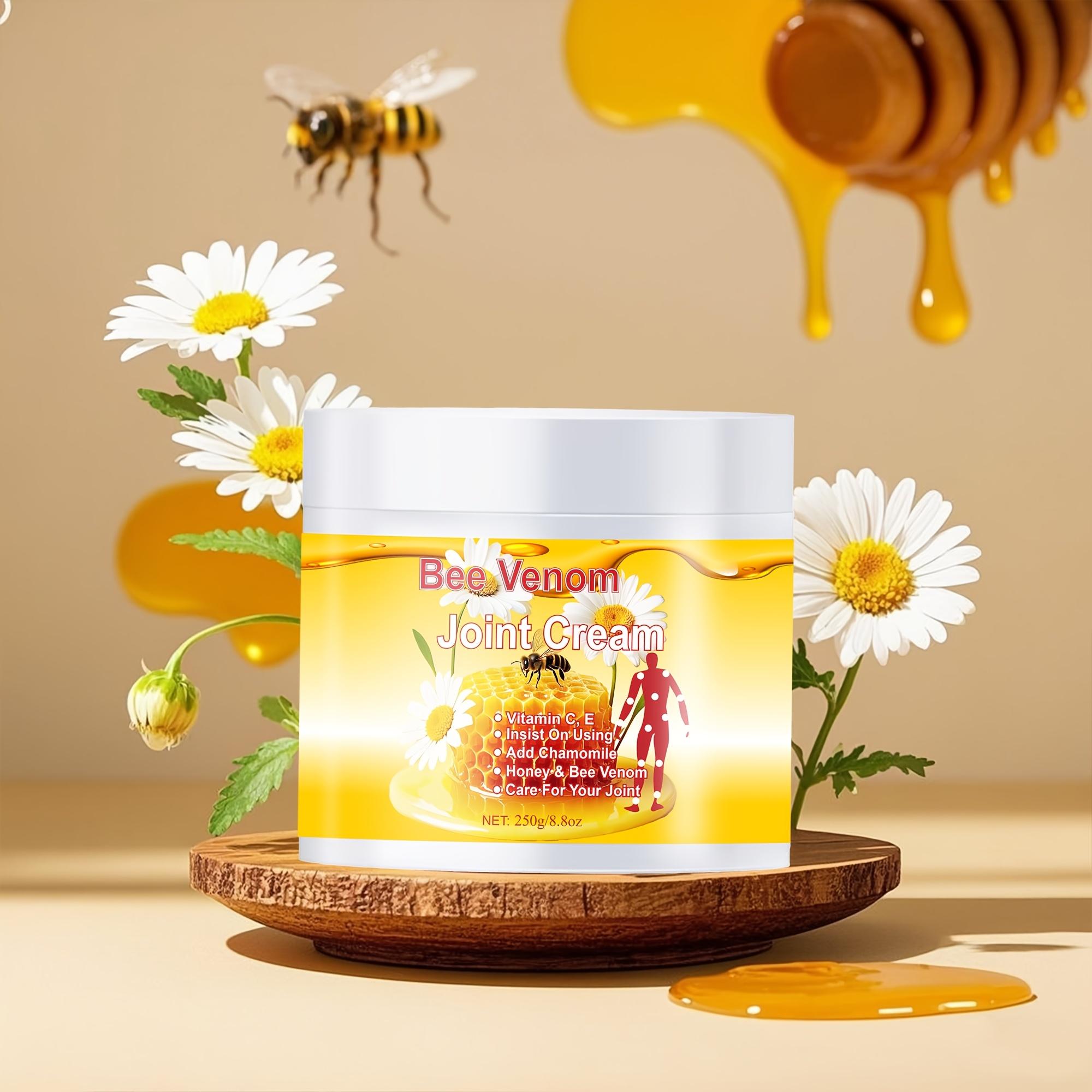 

Heating Feeling Bee Venom Joint Massage Cream with Plant Extract Horse Balm Nourishes The Joints Horse Oil жёлтый