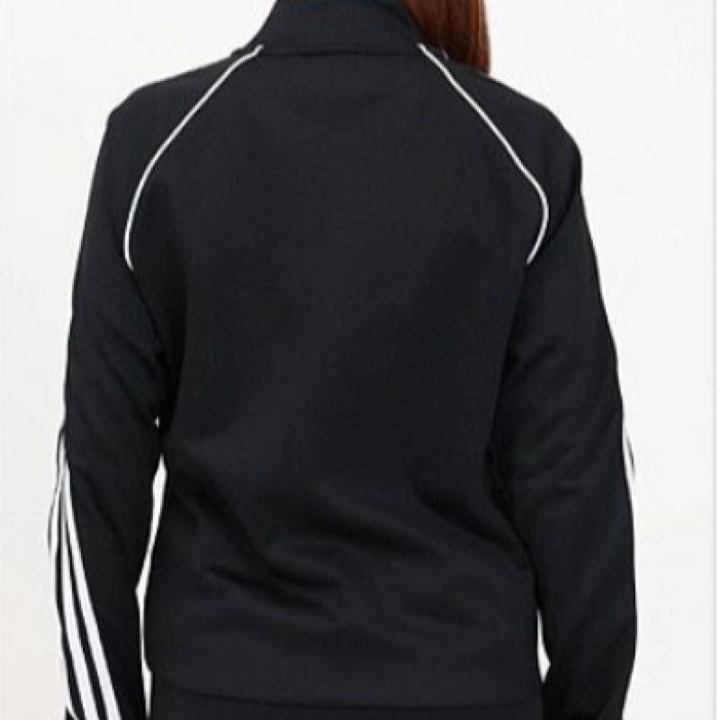 AdidaS Women S tranSitional Jacket claSSic SSt Track Top Black Ik4034