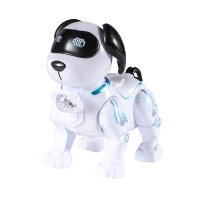 Konuşan Parlayan Robot Köpek Oyuncak Tasmalı Yürüyen Şarkı Söyleyen Oyuncak Köpek Led Müzikli Evcil Hayvan Hayal Gücü Olan Çocuk Oyunları İçin