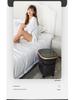 Chigo Space Gray Foot Spa Massager with Automatic Heating, Constant Temperature, Deep Basin, Calf-High Design, and Rollers.
