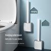 Creative Silicone Toilet Brush Set
