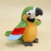 Realistic Parrot Plush Toy Stuffed Doll With Talking Voice Interactive Recording