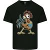 A Funky Rooster Farm Animals Chicken Unisexs Light Cotton Tshirt