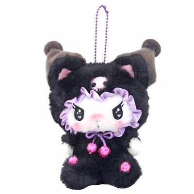 Kuromi Black Cat Mascot 201751-24 Size: H18 X W15 X D8cm