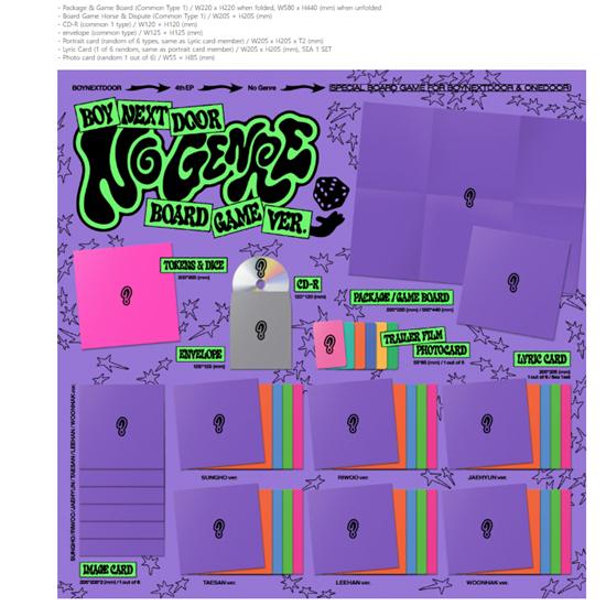 BOYNEXTDOOR – 4. EP [Kein Genre] (Brettspielversion.) - Veröffentlichungsdatum 13.05.2025