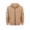 Men's Spring/Autumn Loose Fit Zip-Up Hoodie Jacket