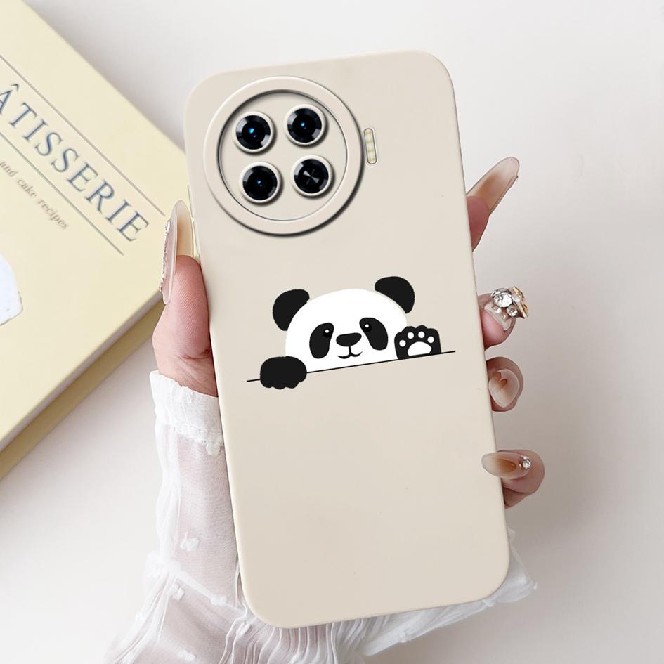 For Tecno Spark 20 Pro Plus Case Cartoon Soft Silicone TPU Phone Cases Back Cover For Tecno Spark 20 Pro+ Panda Protective Coque