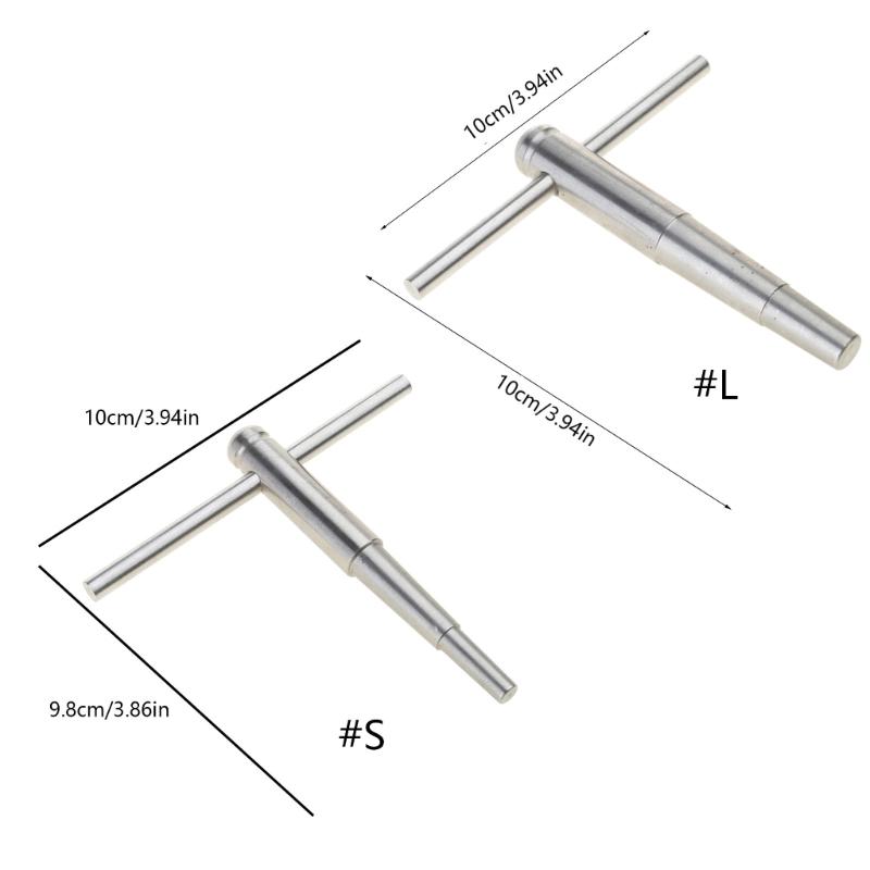 Metal Trombone Repair Tool Truing Tool Trumpet Truing Repair Tool Remove Dent for Trumpet Trombone Horn Brass Instrument