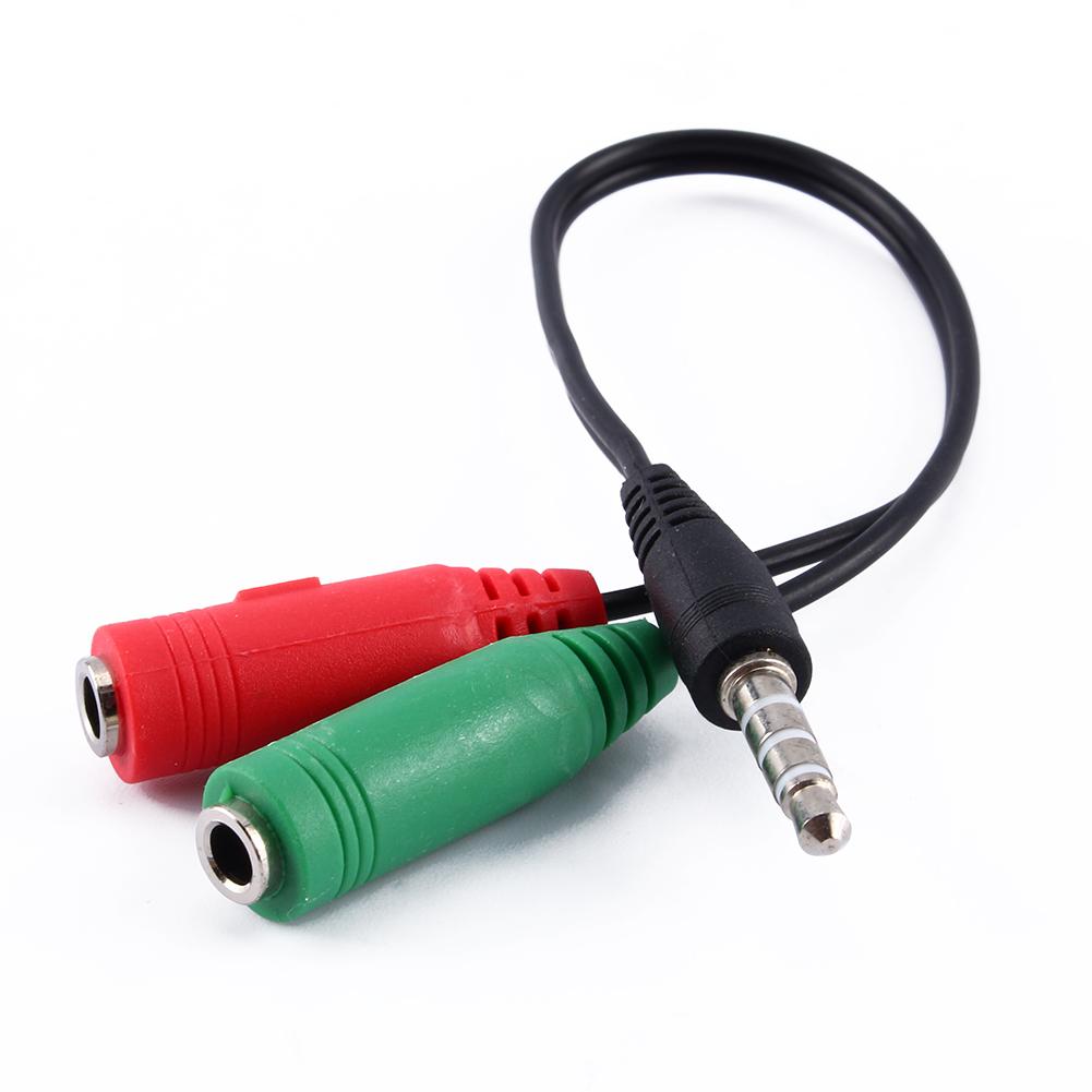 Audiokabel Konverter Adapter 3,5mm Stereo-Klinke Kopfhörer-Splitter