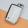 Silver Edge Smart Control Protector Shell Holder For Toyota Camry Corolla Rav4 Highlander Avalon  -  Car Key Case Cover