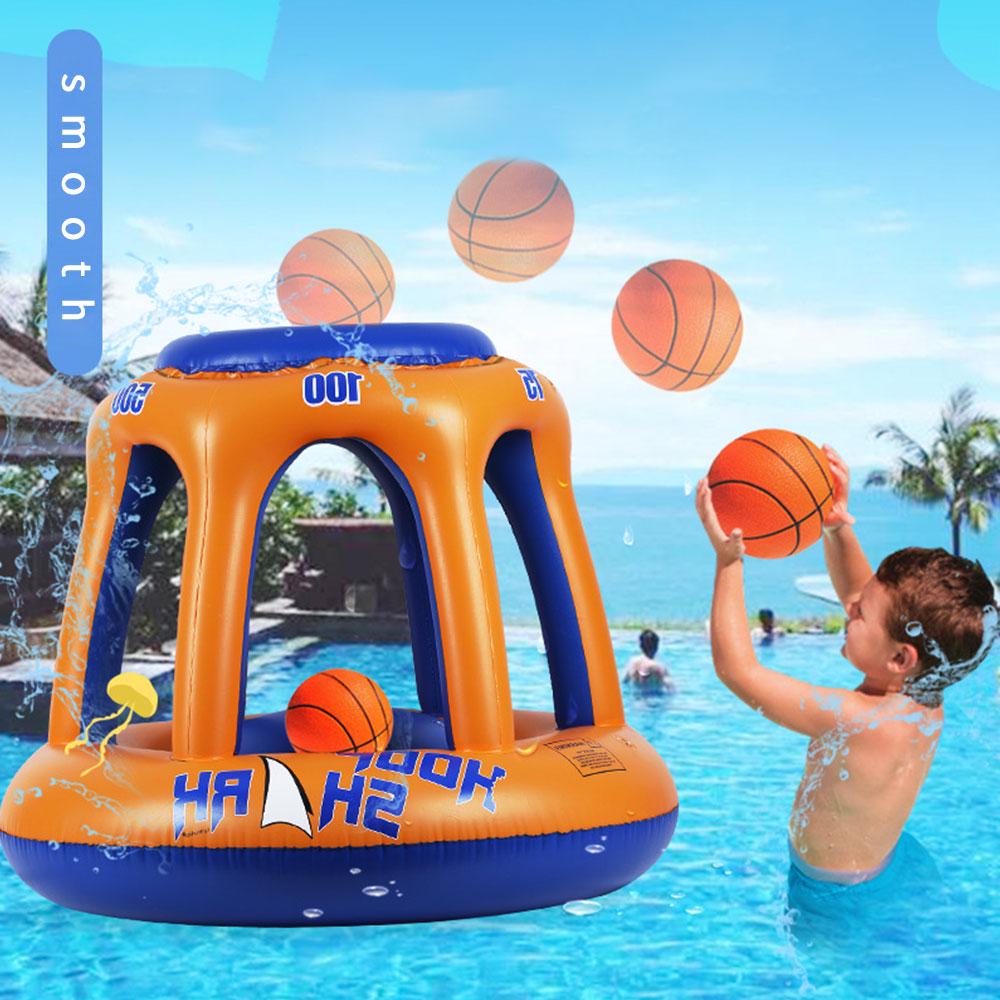 Basketball Hoop Pool Float Inflatable Play Game Swimming Pool Water Sport  Toy Pool Floating Toys for Children купить недорого — выгодные цены,  бесплатная доставка, реальные отзывы с фото — Joom