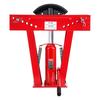 Hydraulic Pipe Bender, 12 Ton Manual Pipe Bending Tool with 6 Dies