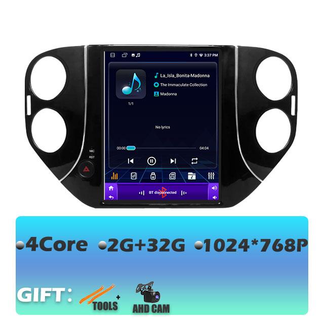 IPS For Volkswagen Tiguan 1NF  2007 -2016 Android 14 Car Radio Multimedia Video Player Navigaion Head Unit Stereo 2Din Audio