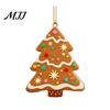 Christmas Tree Hanging Trinkets Gingerbread Pendant, Double-sided Acrylic Ornament for Festive Seasonal Gift Ideas Holiday Home Decor And Car Rearview