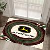 John Deere Design Crystal Velvet Carpet Cozy Non?Slip Printed Rug For Bedroom Living Room Entrance