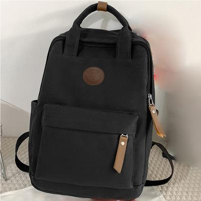 Neutral Square Bag Men'S And Women'S Backpack Retro Casual Portable Travel Computer Backpack