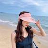1 Cool Hat with a Large Brim Fan Cap 3 Levels of Wind Power Adjustable Angle, Windproof Belt for Outdoor Leisure and Cool Summer