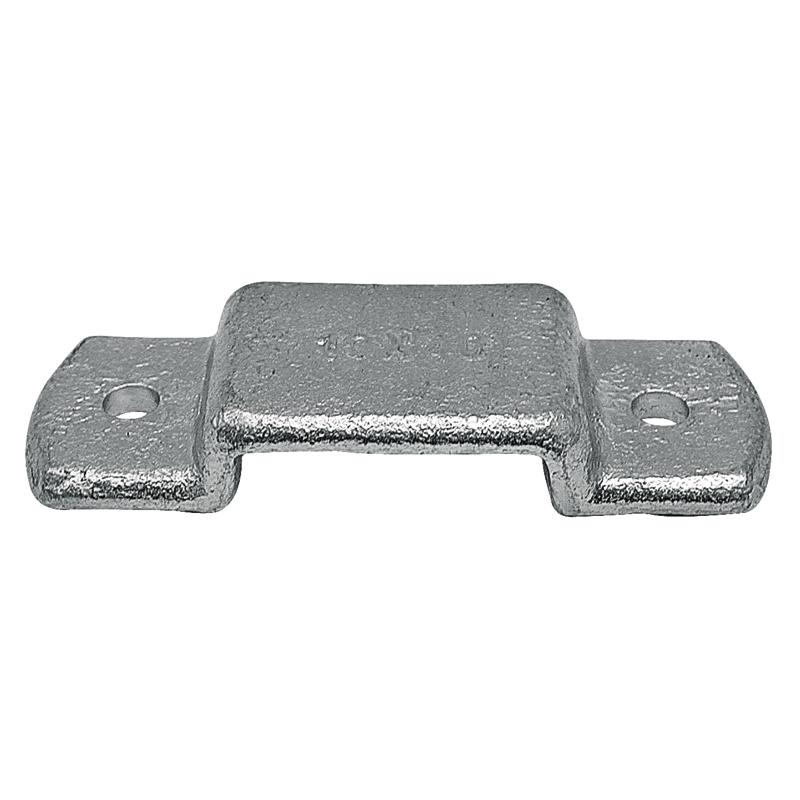 Trailer post stanchion mount 13 x 40