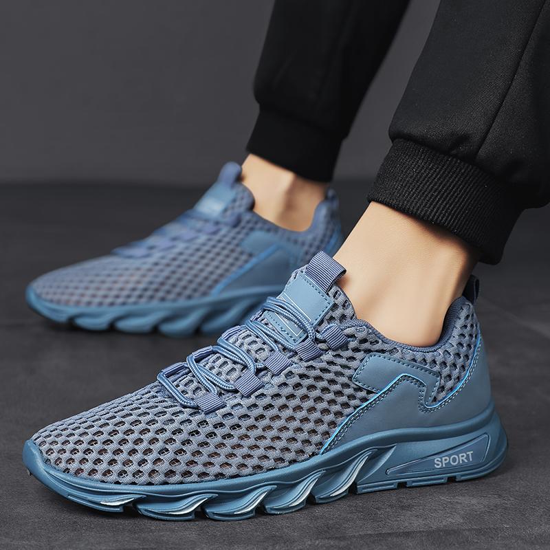 Fashion CYYTL Shoes For Men Summer Sneakers Casual Mesh Breathable Outdoor Sports Hiking Tennis Running Platform Loafers Designer Luxury