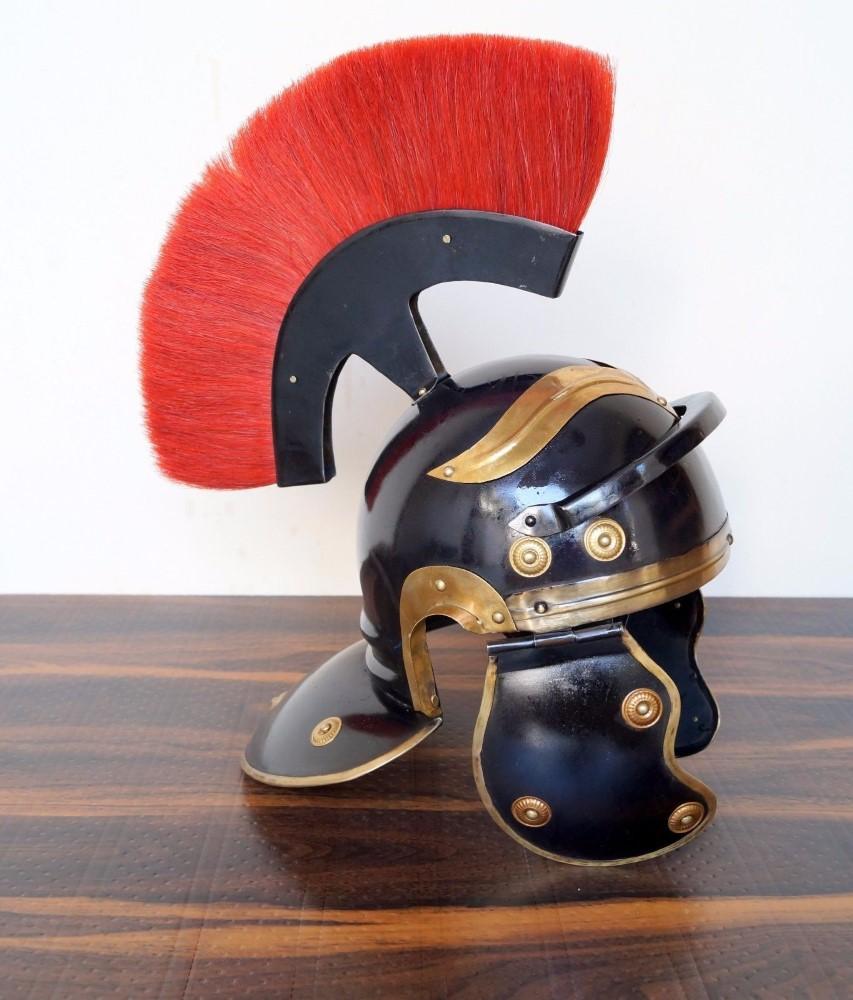 Medieval Roman Centurion Helmet Roman Design Engraved Helmet Handmade Gift