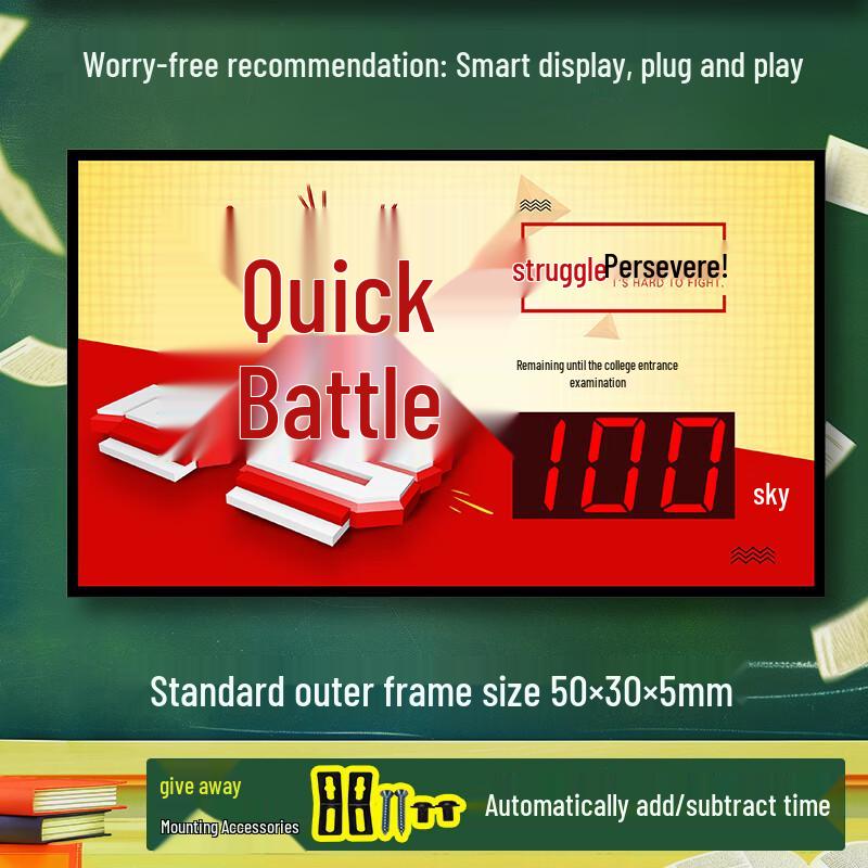 Digital Countdown Timer Reminder Board