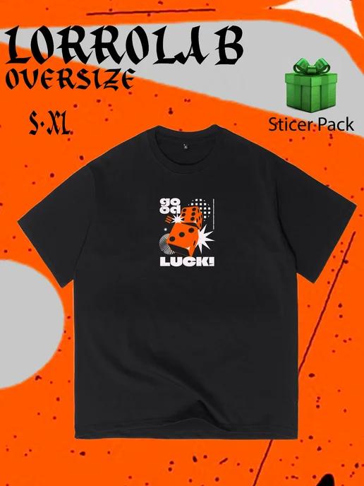 Oversized T-shirt with “ANIME” front print 2XL