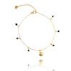 Bracelet Acier Chirurgical Plaqué Or 14K Chaînette