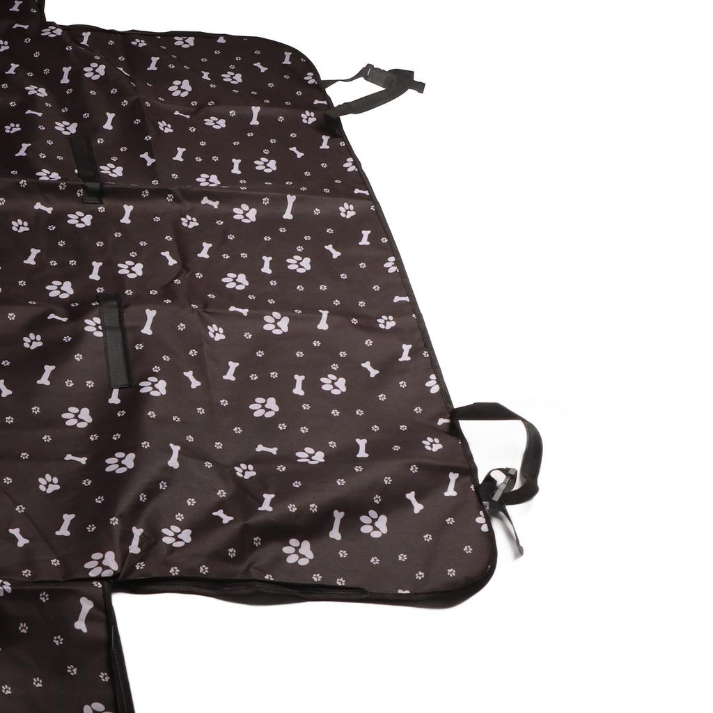 Pet Backseat Cover Waterproof Scratch Resistant Soft Dog Car Hammock for Trucks Vehicles