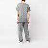 OFF-WHITE Wave Outl Diag Slim S/S Tee Grey/White Men Streetwear OMAA027C99JER0160801