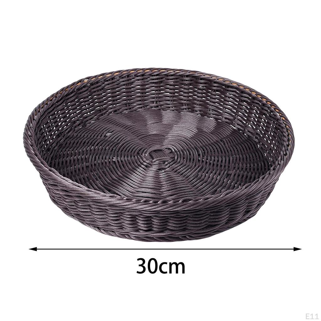 Elegante Weidenkorb-Brotschale für die Haushaltsorganisation