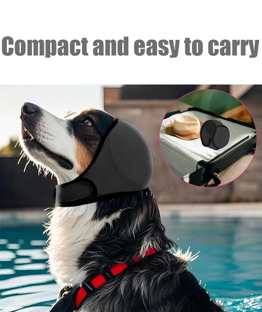 Hearing Protection Dog Earmuff Noise Reduction Waterproof Calming Headcover Shock Proof Pet Anxiety Relief