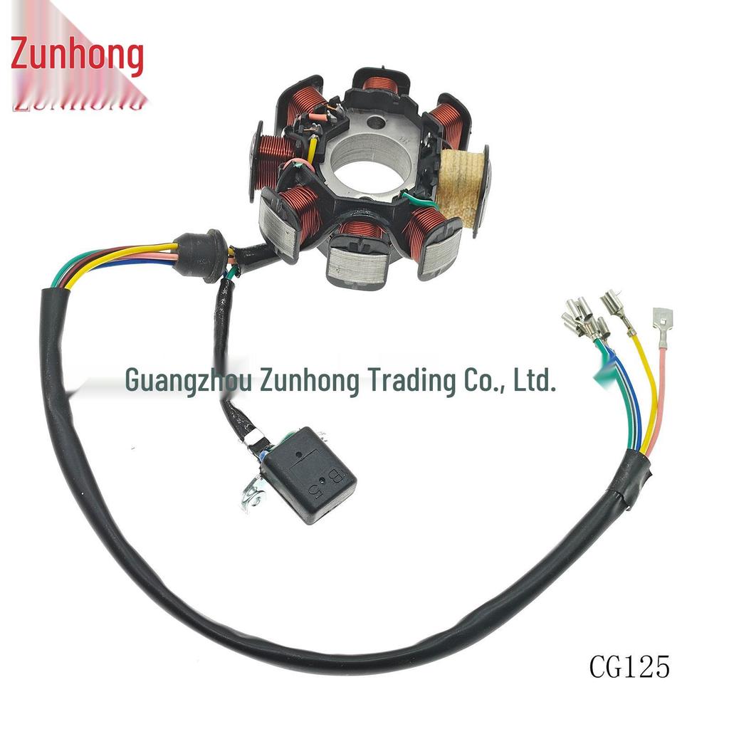Motorcycle CG125 Magneto Ignition Coil Stator