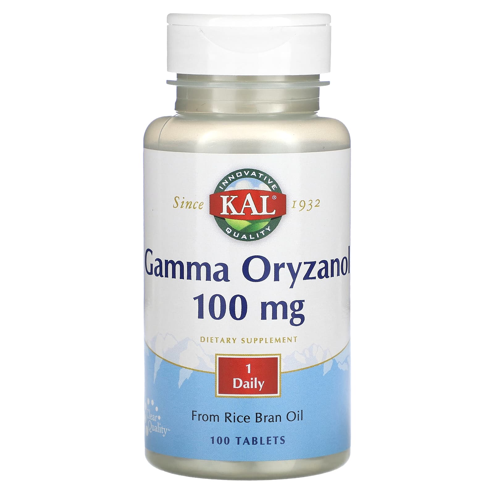 

Gamma Oryzanol, 100Mg, 100 Tablets