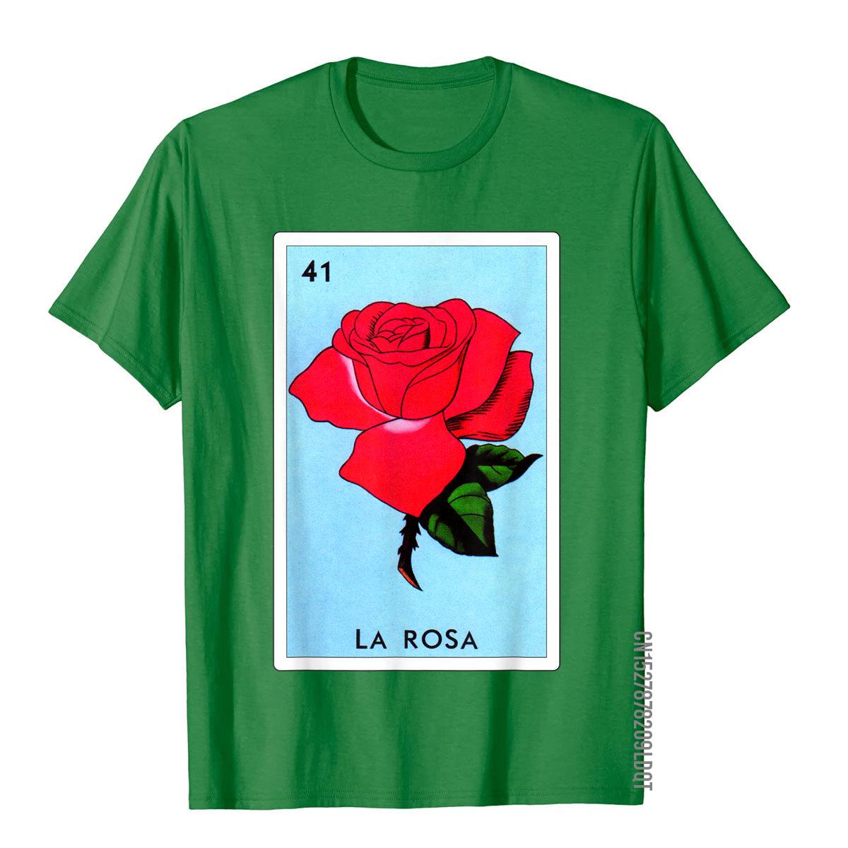 

La Rosa Mexican Lottery Gift Classic Version La Rosa TShirt Gift Cotton Young Tops T Shirt Preppy Style Coupons T Shirt 4XL