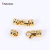 18K Gold Plated Brass Lobster Clasps Pearl Connector Accessories For Jewelry Making,Pearl Clasps For Necklace Making Supplies