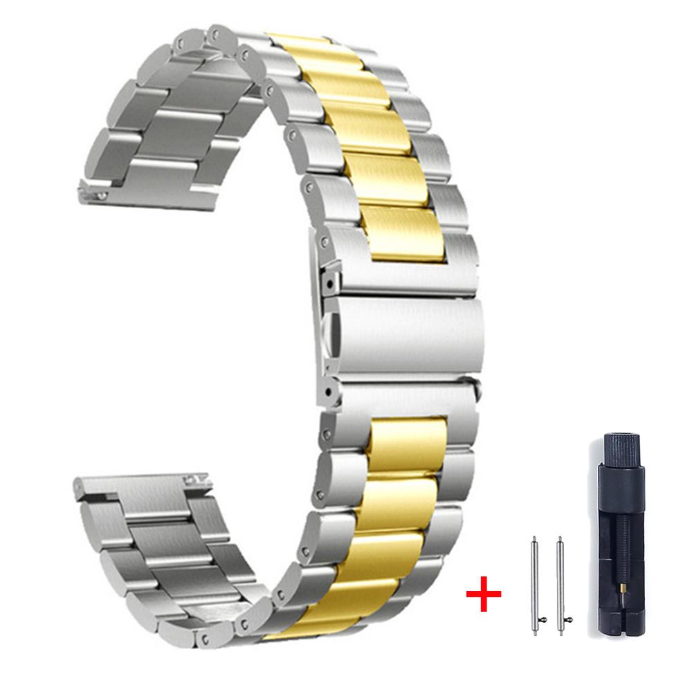 Metallarmband für HUAWEI GT 3 2 Pro 46mm Runner SE 43mm 42mm Edelstahl-Geflechtband für HUAWEI WATCH Buds Armband