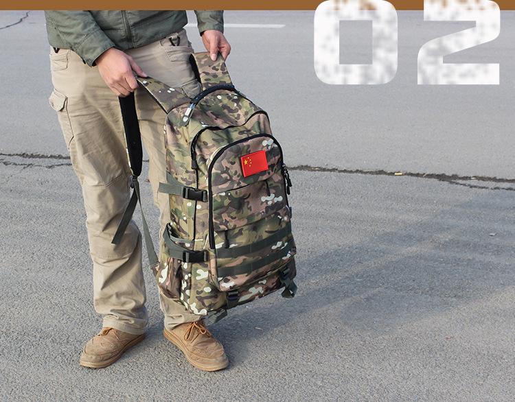 Men's Outdoor Camouflage Backpack for Travel, Military Fans, and Summer Camp Activities