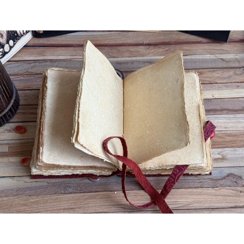 Leather Journal Genuine Leather Notebooks For Women - Beautiful Journal For Sketches Book Traveling Book Blank Spell Book