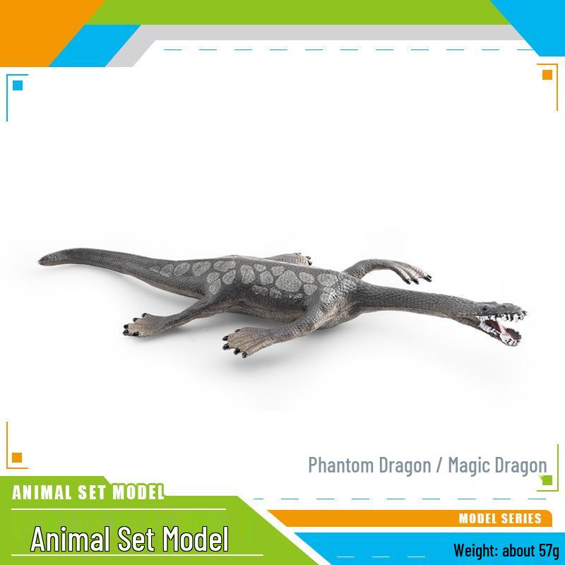 Marine Animal Model: Dragon, Great White Shark, Walrus & Whale Deep-sea Creature Decoration Toy