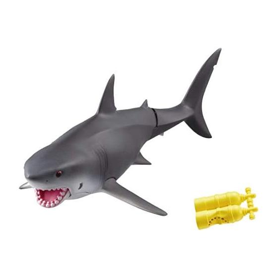 Takara Tomy Ania AS-07 Большая белая акула (Плавающая версия.) Игрушка «Животное Динозавр» Возраст 3+