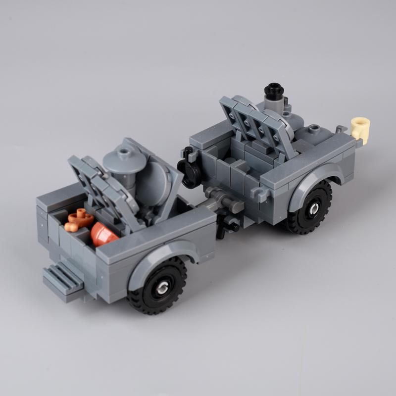 MOC Military Vehicles Building Bricks Hummers US Army Assault Car Blocks SpeciaI Police SWAT Team Soldier Tanks Model Gift Toys