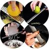 Stainless Steel Lemon Zester Tool Lemon Grater Multi-functional Cheese Lemon Vegetables Chocolate Kitchen Tool