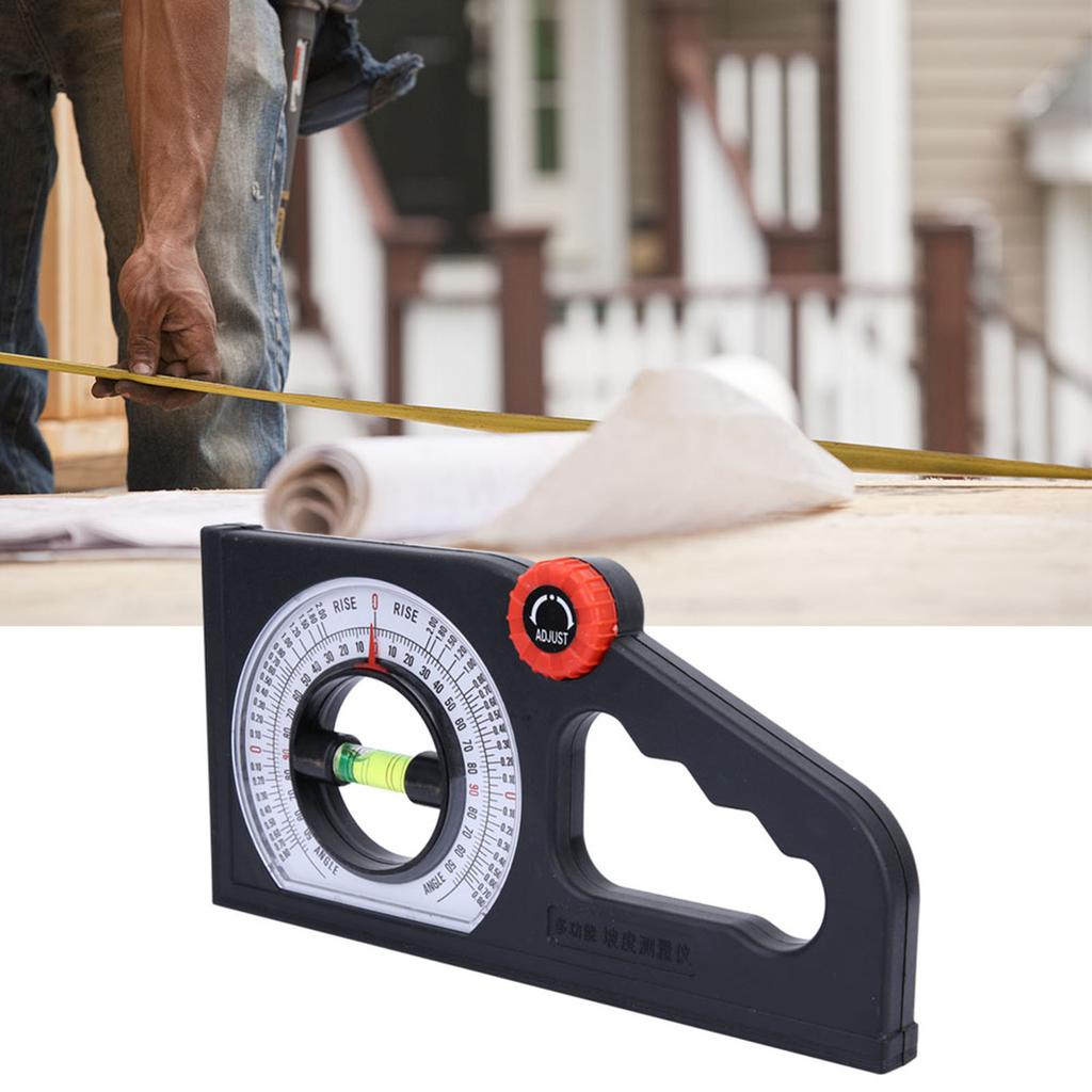 Multifunctional ABS Engineering Slope Meter Angle Measuring Scale Tool(without Magnetism)