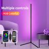 Smart LED RGB Floor Lamp Remote & APP Control Music Sync Corner Lighting DIY Color Mood Standing Lamp for Living Room Gaming