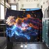 1 Stück Son Goku Druck Flanelldecke, Hohe Qualität für alle Jahreszeiten, Heimdekoration, Wärme und Komfort, Perfekt für Weihnachtsgeschenke
