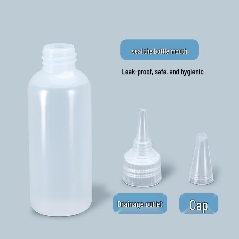 Thickened Transparent Needle-Tip Glue Bottle for Industrial Dispensing