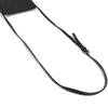 FENDI Zucchino Logo Bag Crossbody Pochette Shoulder Bag Leather/Canvas Black