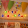 Colorful Color LED Letter Lamp Romantic Birthday Party Decorative Lights  For Birthday Party Decor